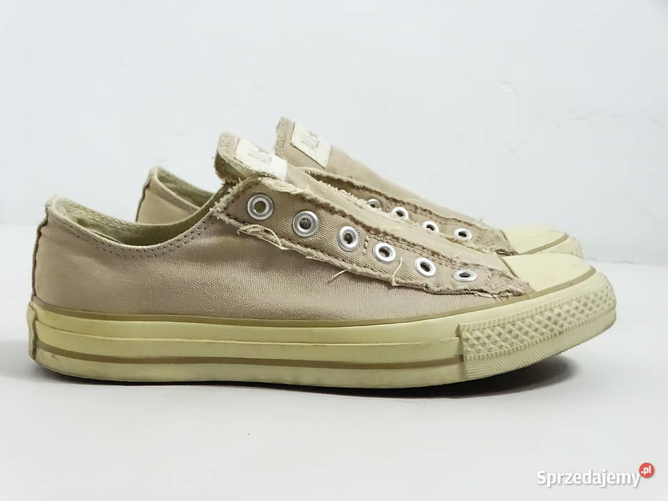 Trampki Converse All Star SlipOn Beżowe Khaki r Converse Biłgoraj