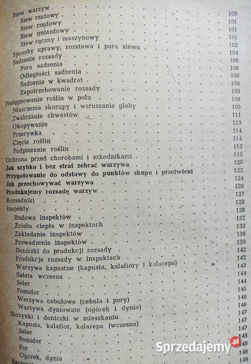 Poradnik ogrodniczy 1967r prof Pieniążek