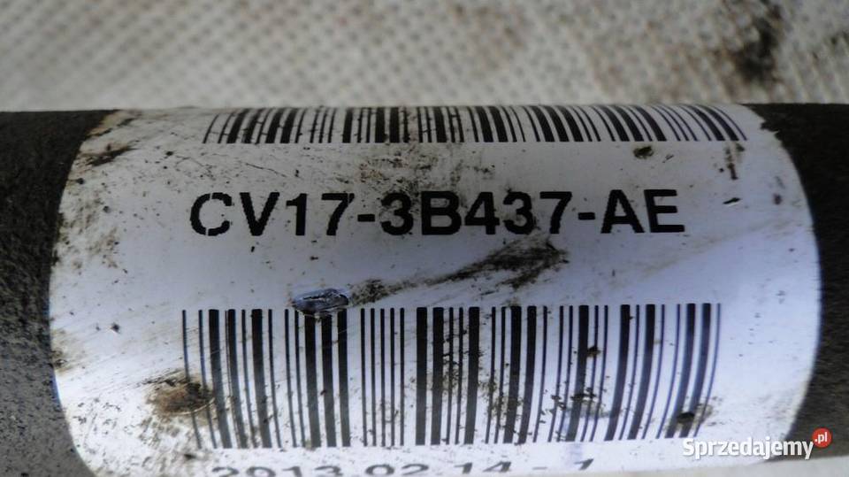PÓŁOŚ LEWA KRÓTKA FORD B 15 TDCI CV173B437AE