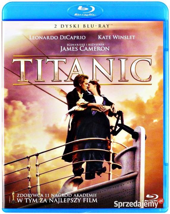 TITANIC KATE WINSLET 2 x BLURAY wielkopolskie Kalisz