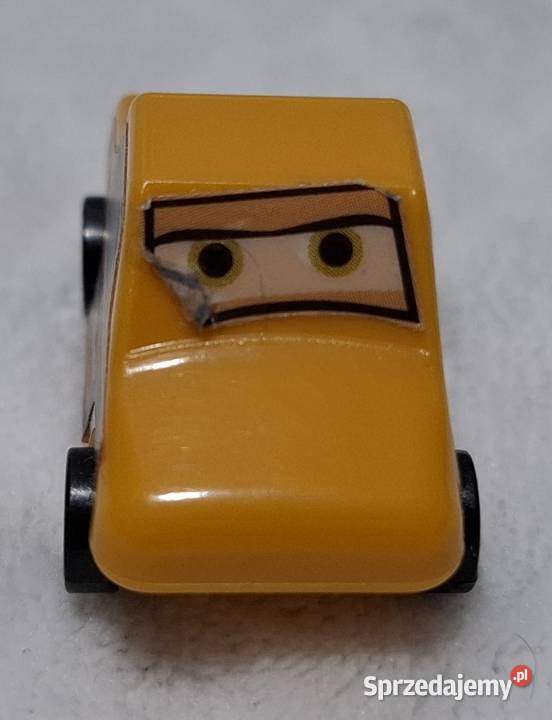 Autko samochodzik 22 pomarańczowy 2 Disney śląskie Czeladź