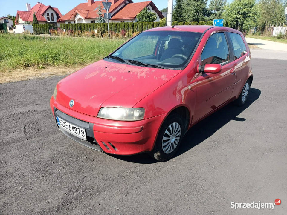 Fiat Punto Fiat Punto 12 01r II 19992003 Rok produkcji 2001 Punto Tarnów