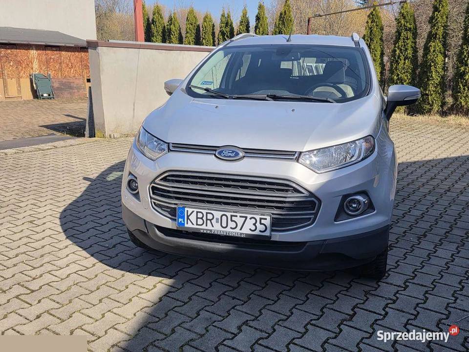 Ford EcoSport 10 EcoBoost STLINE 125 2016r Full 44960km Dąbrowa Górnicza