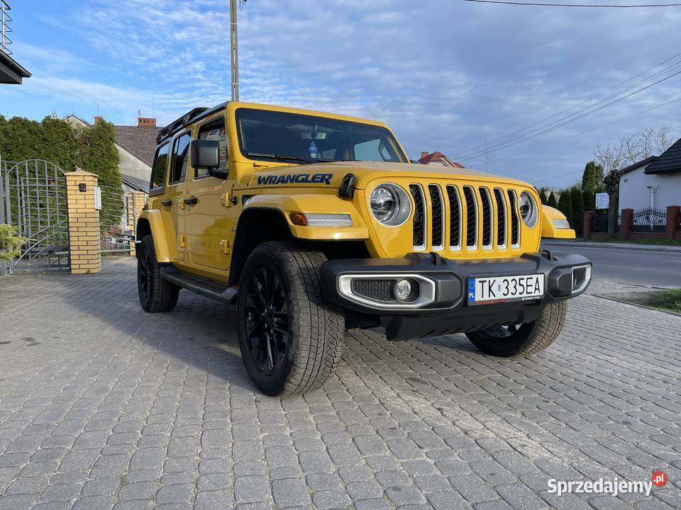 Jeep Wrangler Sahara 4XE nowy hybryda plugin Wrangler świętokrzyskie