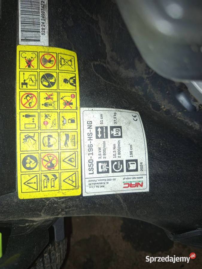 Kosiarka z napędem Nac