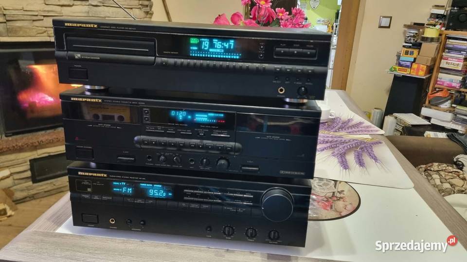 Amplituner Marantz SR60L Deck Marantz SD525 łódzkie Warta