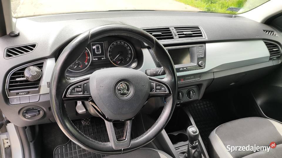 Skoda Fabia 12 90 2016 nowy rozrząd kup 1 wł relingi dachowe Škoda wielkopolskie Ostrów Wielkopolski