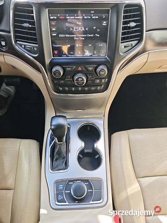 Jeep Grand Cherokee WK2 Limited Benzyna Gaz bordowy Łomianki Dolne