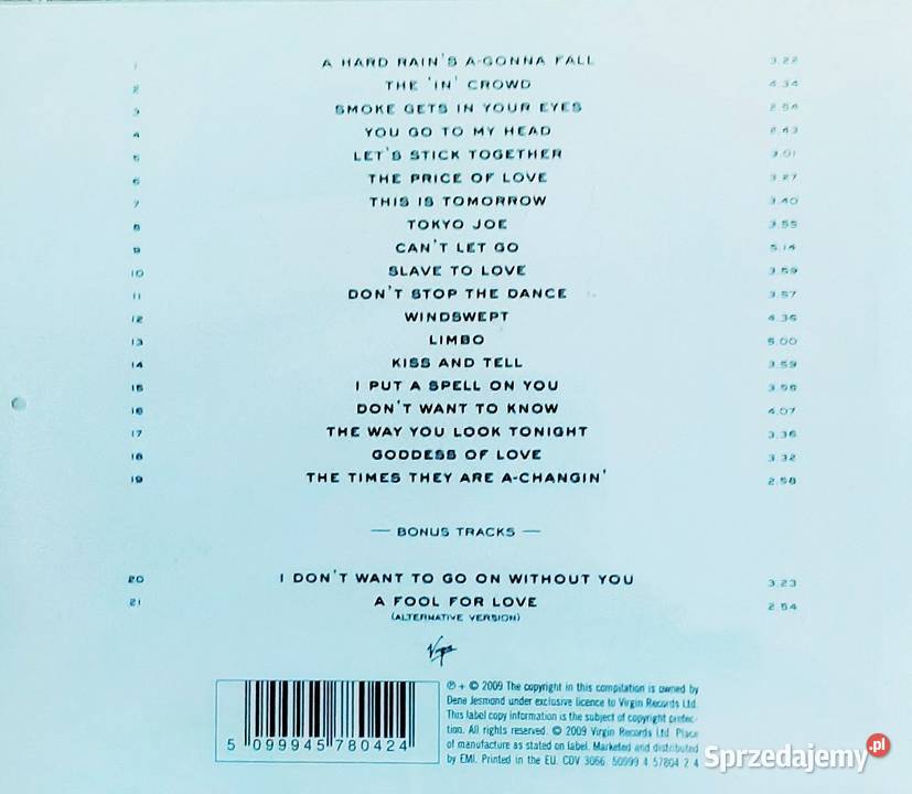 CD Nowa Wspaniały Album CD BRYAN FERRY The BEST Wrocław