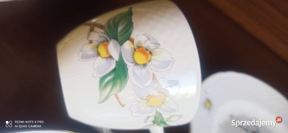 Filiżanka z talerzykiem deserowym BG Kjbeham sprzedam