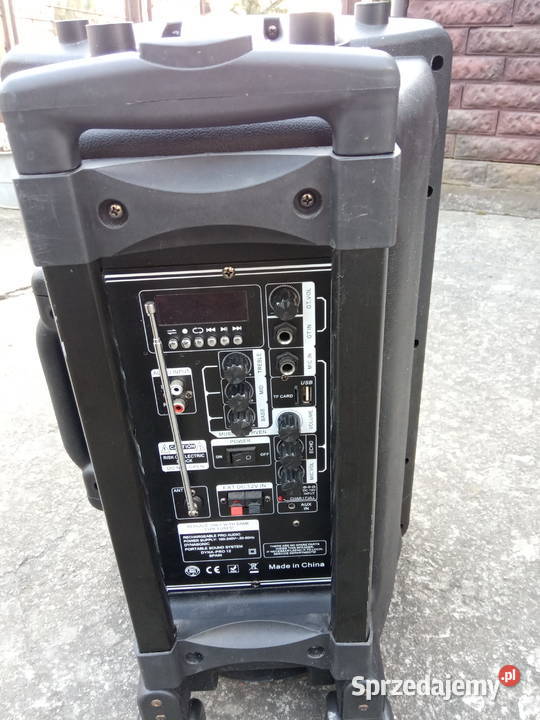 Przenośny Głośnik DYNASONIC Dynapro 15 Moc 800W Płońsk