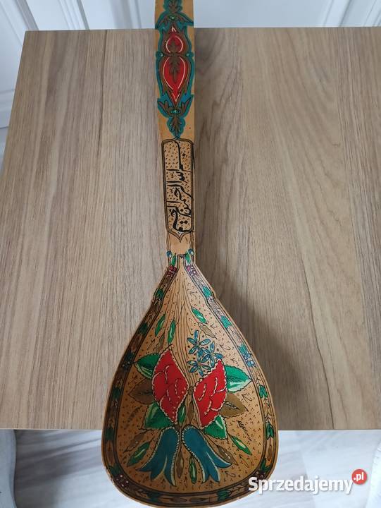 Łyżka ozdobna drewniana małopolskie Limanowa
