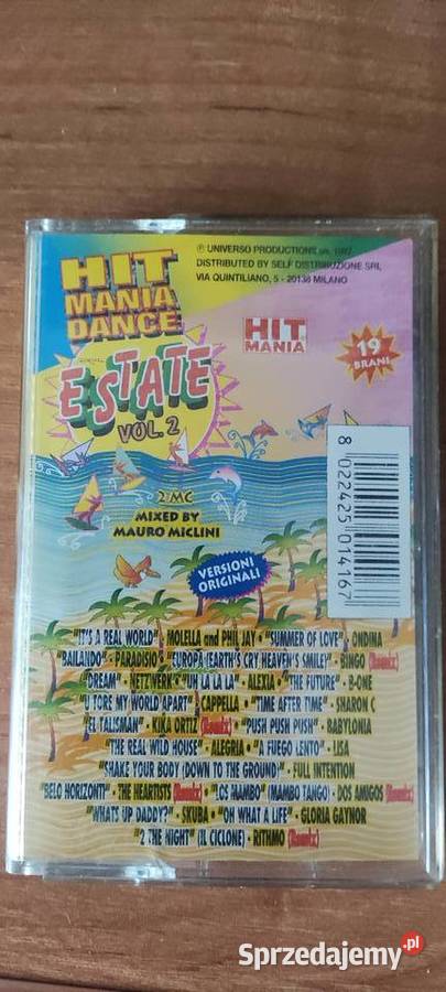 Unikat włoski składak Hit Mania Dance Estate 97 śląskie sprzedam