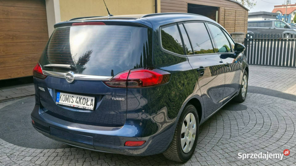Opel Zafira 14 Turbo 7 Foteli Pakiet Zima centralny zamek Płońsk