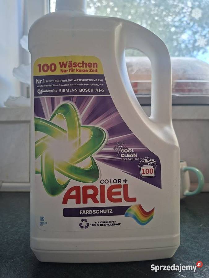 Oryginalny żel do prania Ariel Color Farbschutz Świebodzin sprzedam