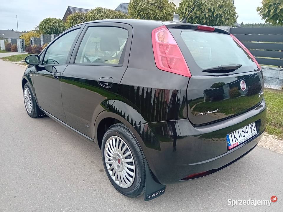 Fiat Grande Puno 14Benzyna2009 Ładnie Utrzymany 75KM Grande Punto Morawica sprzedam