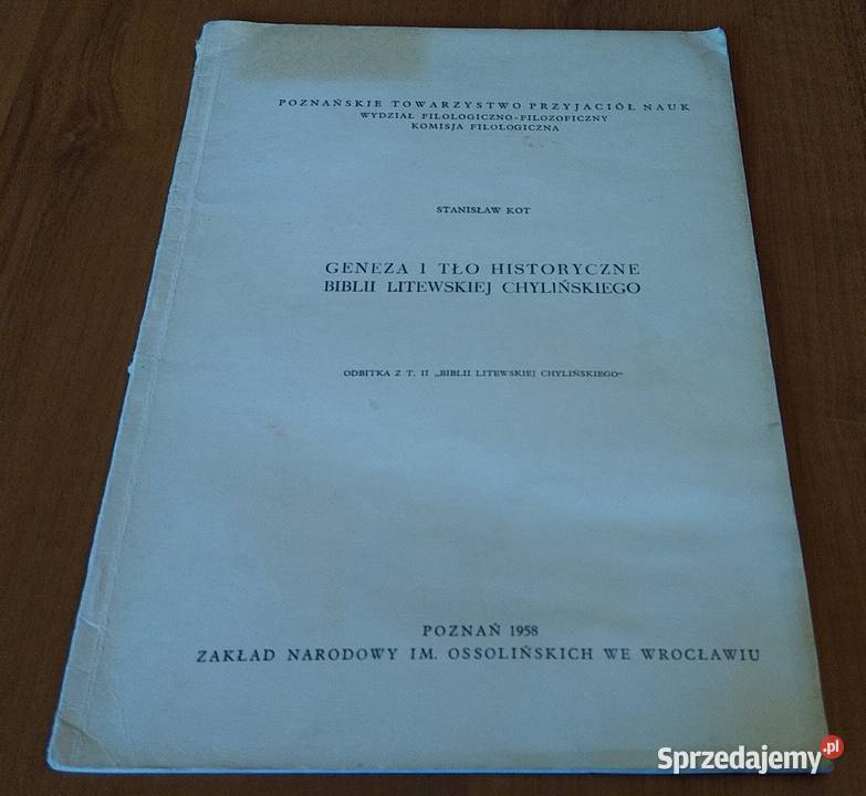Geneza i tło historyczne Biblii litewskiej pomorskie Gdańsk