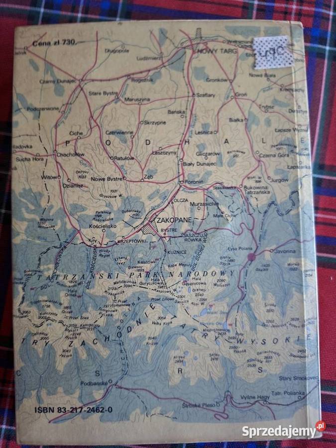 Tatry Polskie Józef Nyka przewodnik Kraków