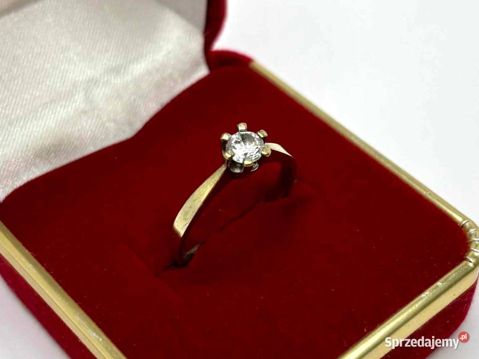 Złoty Pierścionek pr 333 199g R15 Elbląg sprzedam