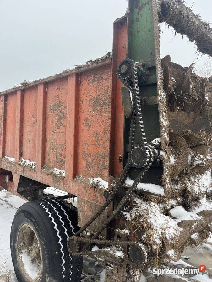Rozrzutnik obornika Sodimac 10 ton Rozrzutniki obornika Żelechów