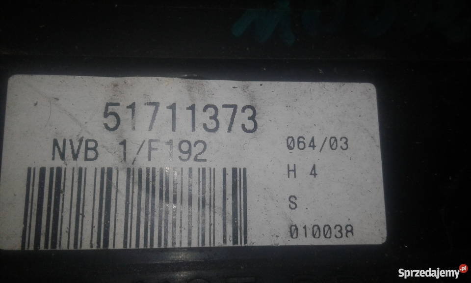 Moduł sterownik komfortu FIAT STILO 51711373 osobowe Margonin sprzedam