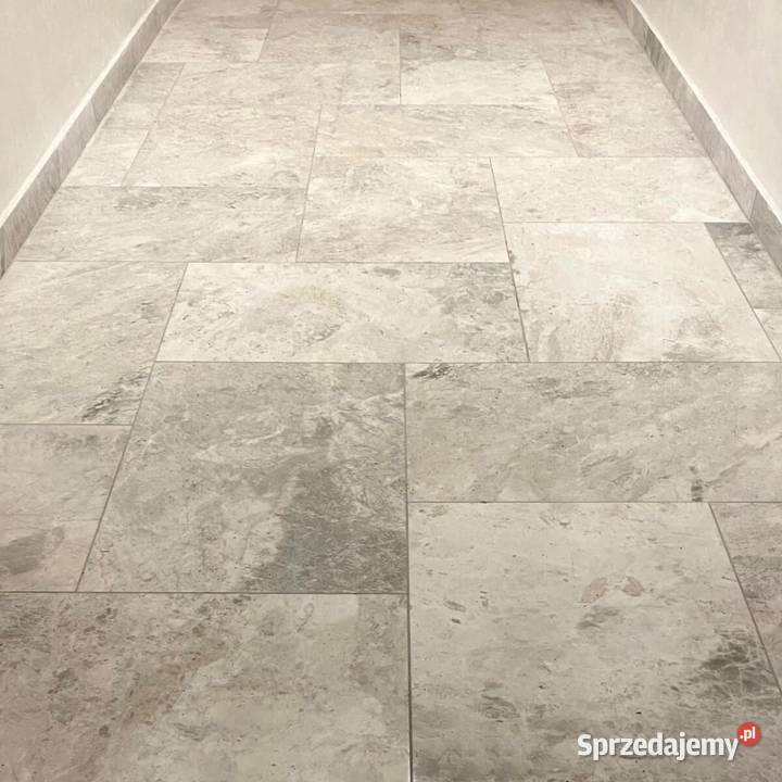 Płytki Marmur Royal White polerowany 61x406x12 Łódź