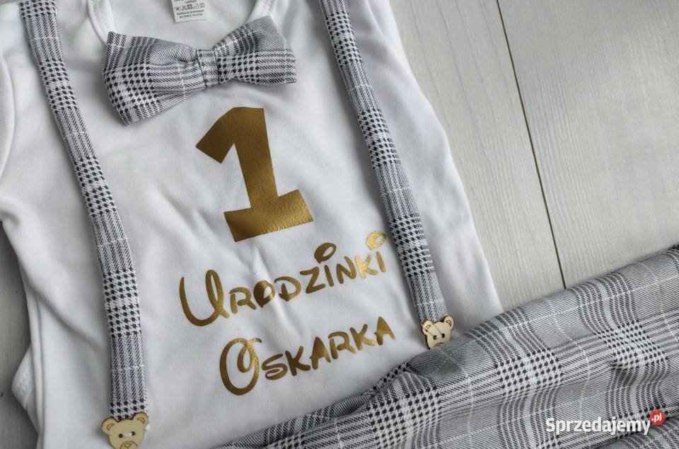 Komplet na roczek urodziny safari chłopiec kolorowy Komplety i zestawy Sieradz