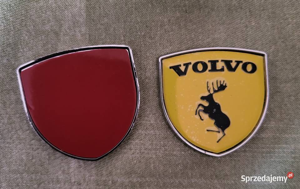NOWE Emblematy VOLVO komplet 2 Metal 40 40 mm Gliwice