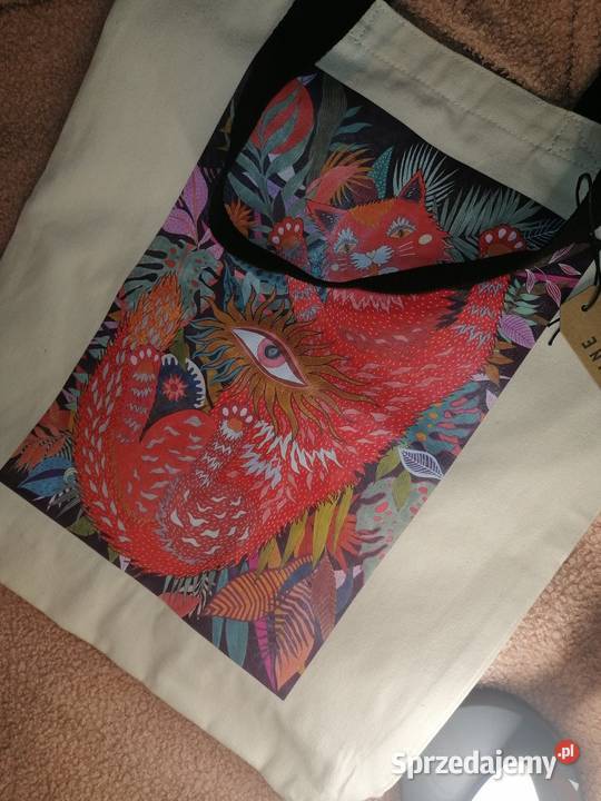 Nowa z metką Torba Torebka Bawełniana Shopper