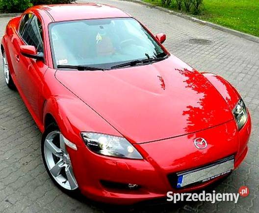 RED MAZDA RX8 REVOLUTION 231 światła do jazdy dziennej Radomsko