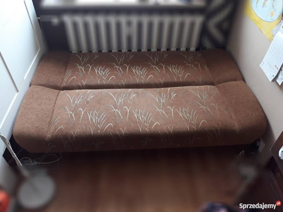 Kanapa wersalka tapczan Poznań brązowy/beżowy wielkopolskie Poznań sprzedam