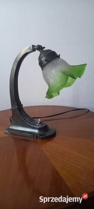 ładna secesyjna lampka klosz tulipan z kryzą Skierniewice