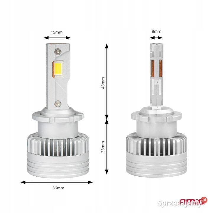 ŻARNIKI D2S ŻARÓWKI LED AMIO D2S D2R Gniezno