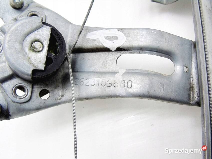 PODNOŚNIK MECHANIZM SZYBY PRAWY TYŁ PEUGEOT 206 Sosnowiec sprzedam