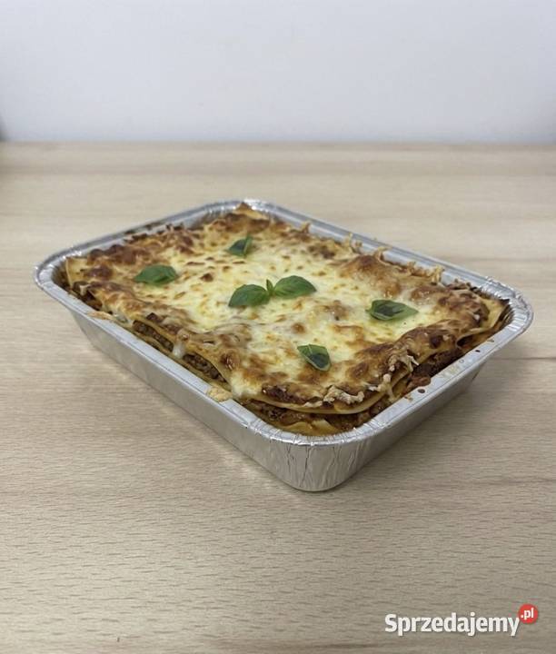 Foremki Tacki aluminiowe na pasztety Lasagne i Wolsztyn