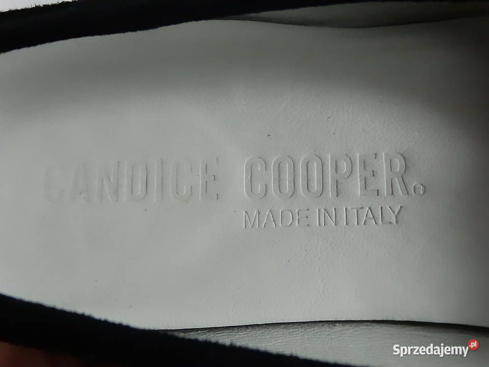 Nowe ekskluzywne baleriny CANDICE COOPER skóra r inna