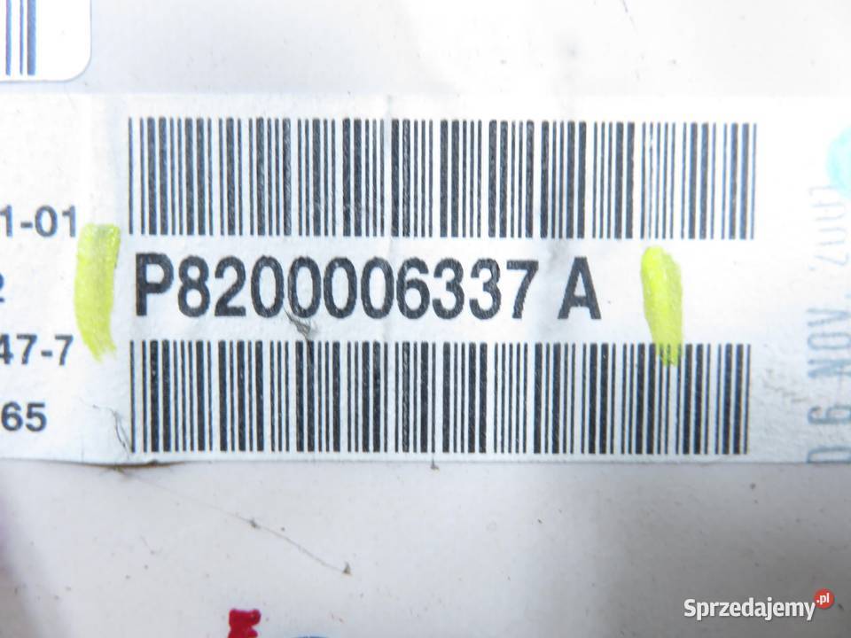 LICZNIK RENAULT TRAFIC II 19 dCi P8200006337A