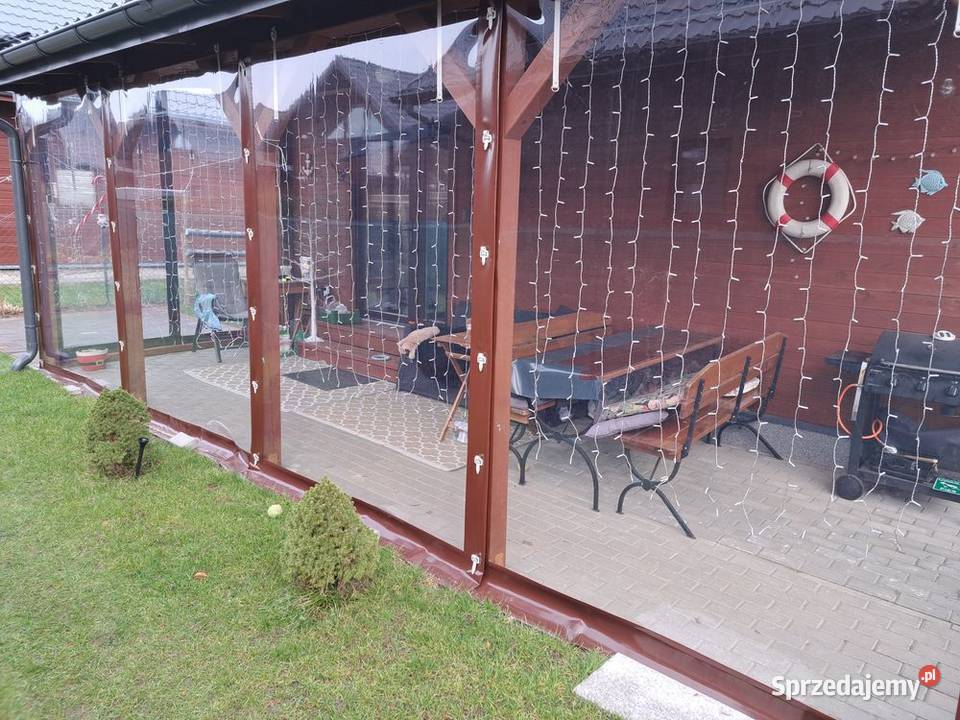 Plandeka Taras osłony altany wiaty Żagle kotary Bydgoszcz sprzedam