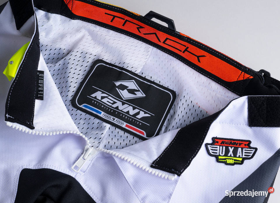 KENNY TRACK 2023 SPODNIE CZARNO BIAŁE 3032343638 Mrągowo sprzedam