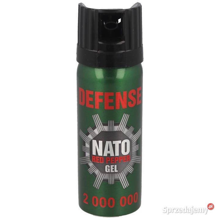 Gaz pieprzowy Sharg Defence Nato Gel 2mln SHU mazowieckie Maciejowice