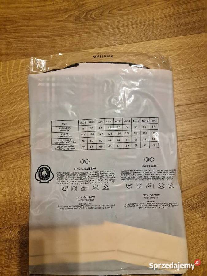 Koszula w krate Rozmiar L Odzież codzienna Ostrołęka