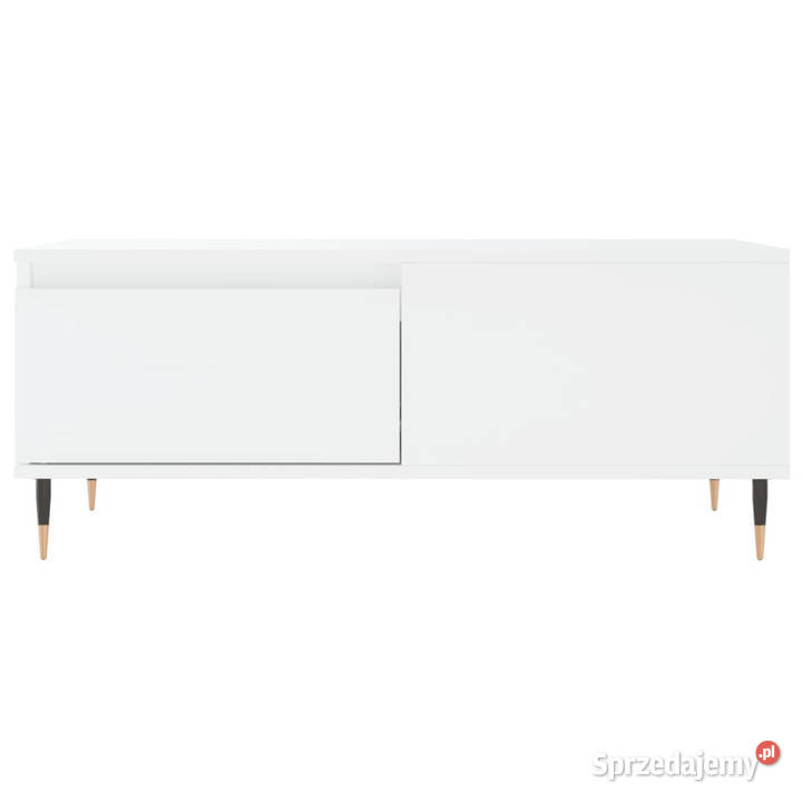 Stolik kawowy biały 90x50x365 materiał Warszawa