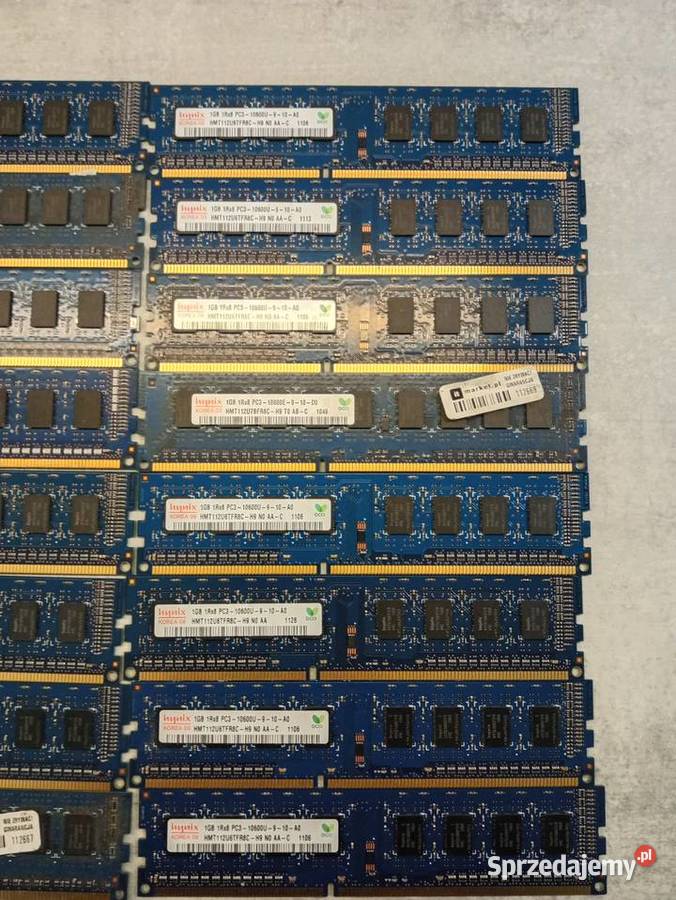 Pamięć RAM DDR3 1gb x 16 hynix Myślenice sprzedam