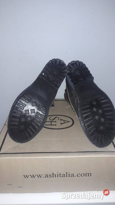 Złote botki damskie Ash 37 Kraków