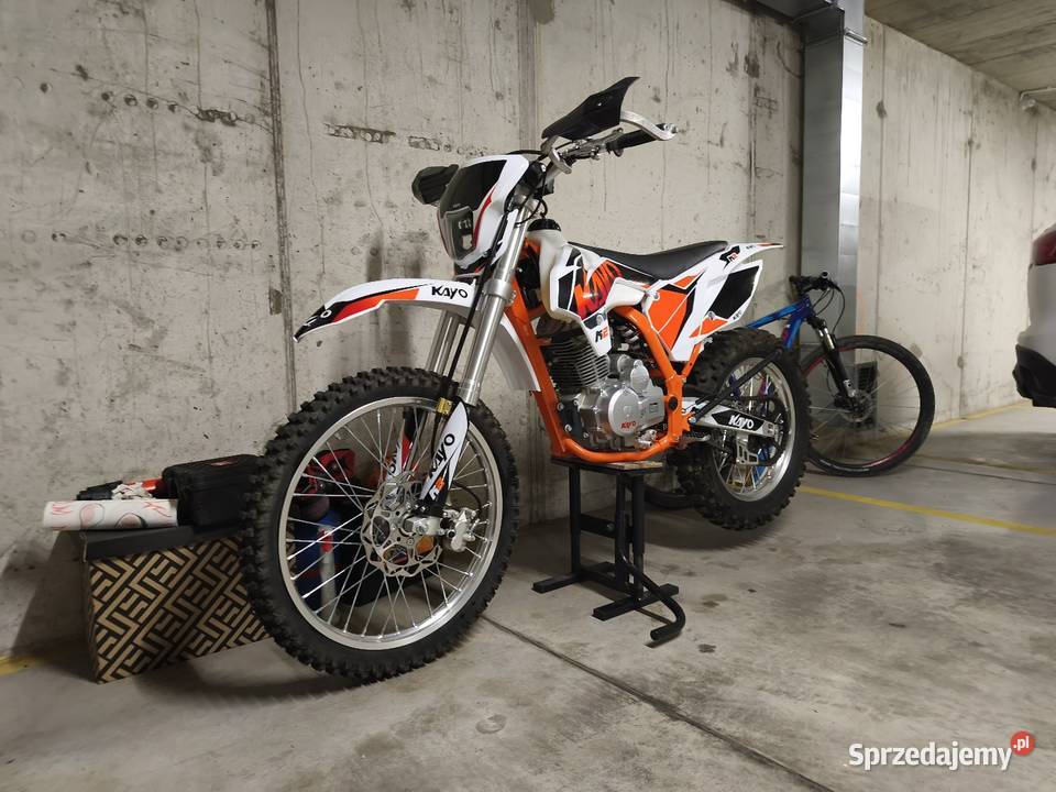 Kayo K2 250 5MTH 2025 prawie nowy Alfarad Asix Mrozy