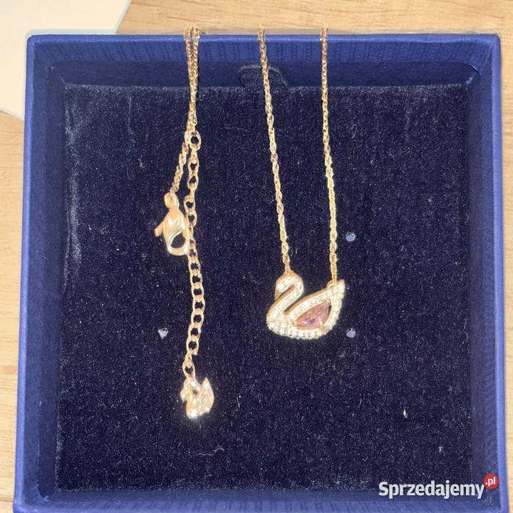 Swarovski Zloty Naszyjnik Zegarki i Biżuteria Kraków