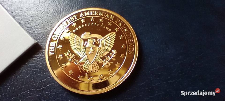 Stare monety Medal USA 222 Numizmatyka Lesko