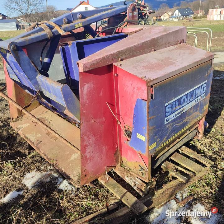 Wycinak ścielarka Siloking paszowóz z klapą małopolskie Gorlice