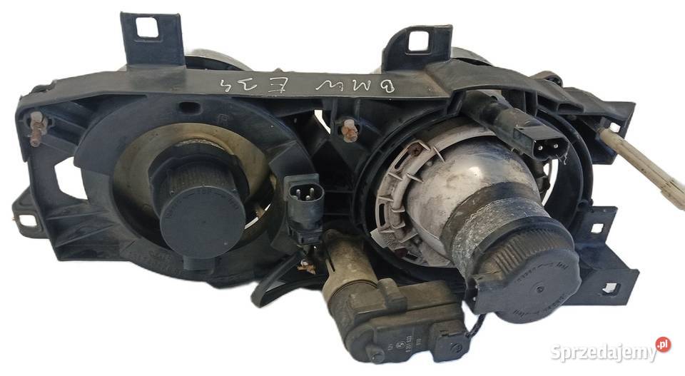 Reflektor lewy przód BMW 5 E34 oryginalna lampa Rok produkcji 1988 wielkopolskie