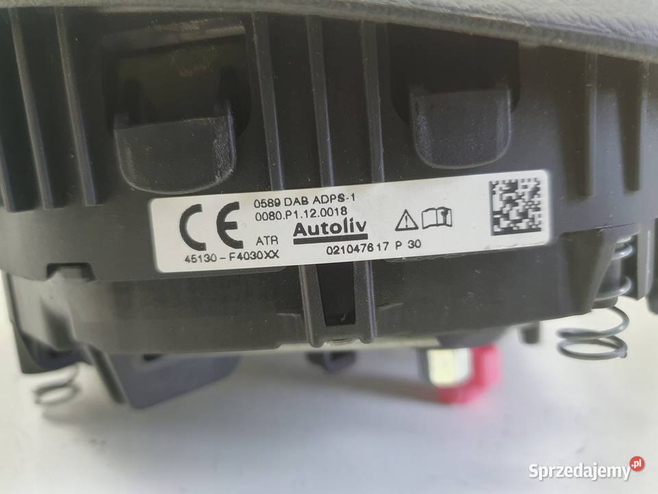 Toyota CHR CHR PODUSZKA POWIETRZNA KIEROWCY Poduszki powietrzne Rudka